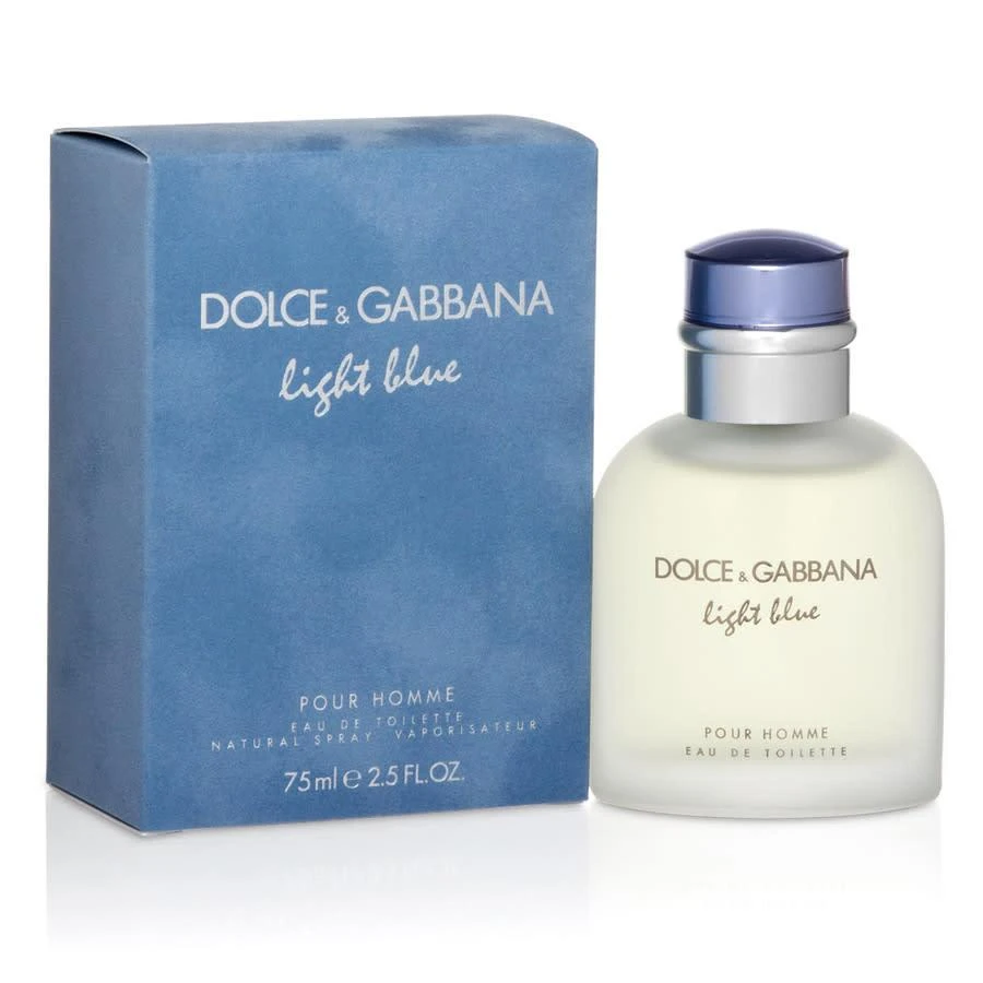 商品Dolce & Gabbana|Light Blue Pour Homme / Dolce & Gabbana EDT Spray 2.5 oz (75 ml) (m),价格¥253,第1张图片
