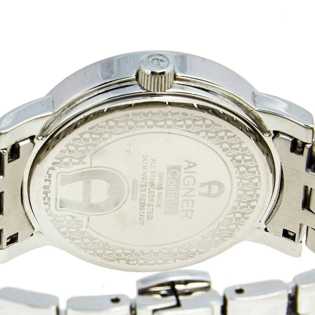 商品[二手商品] Aigner|Aigner Silver Stainless Steel Cortina A26300 Women's Wristwatch 35 mm,价格¥884,第4张图片详细描述