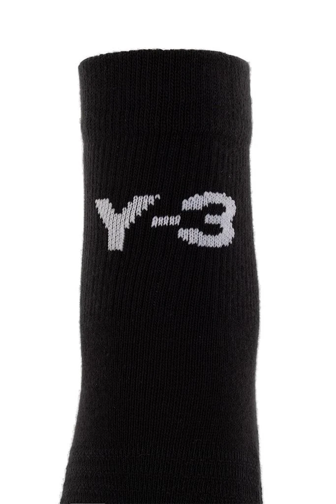 商品Y-3|Y-3 Logo Intarsia Socks,价格¥184,第2张图片详细描述
