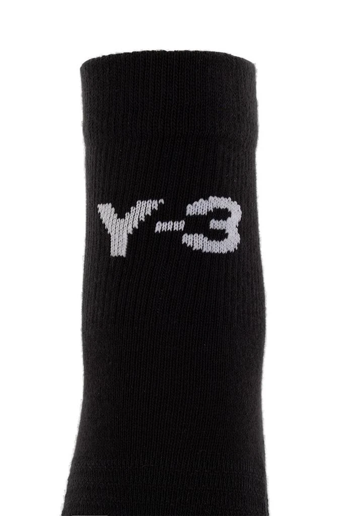 商品Y-3|Y-3 Logo Intarsia Socks,价格¥218,第2张图片详细描述