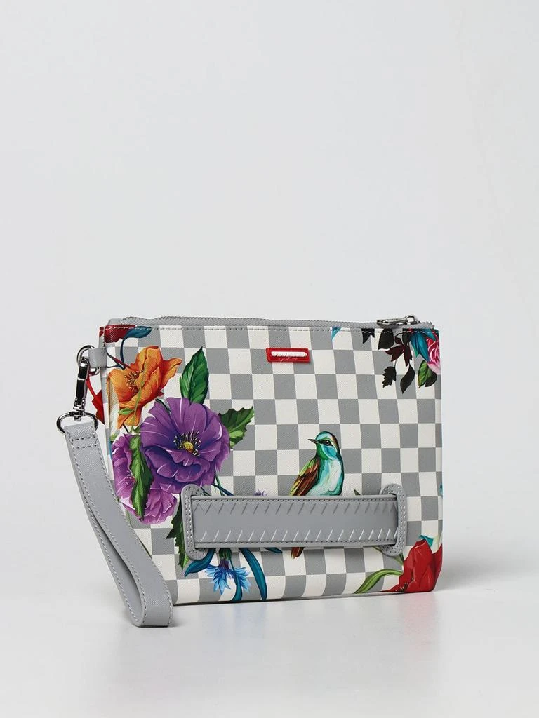 商品SprayGround|Jardin Du Palais Sprayground clutch bag in vegan leather,价格¥536,第2张图片详细描述