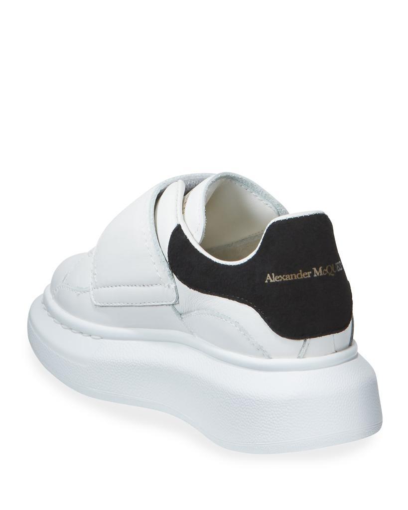 商品Alexander McQueen|Oversized Grip-Strap Leather Sneakers, Toddler/Kids,价格¥2342,第6张图片详细描述