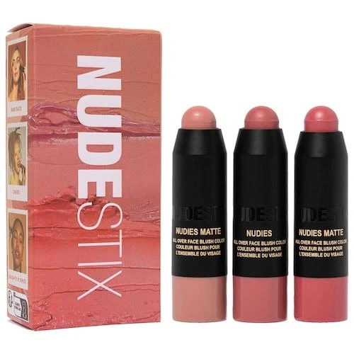 商品NUDESTIX|Mini Pink Nude Blush 3 PC Kit,价格¥235,第1张图片详细描述