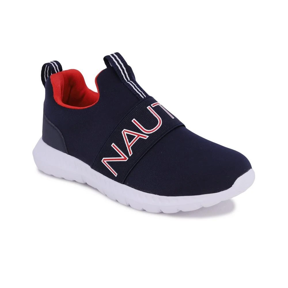 商品Nautica|Little Boys Canvey Logo Athletic Slip-on Sneaker,价格¥180,第1张图片