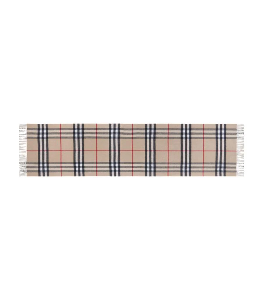 商品Burberry|BURBERRY - Giant Check Cashmere Scarf,价格¥5587,第2张图片详细描述