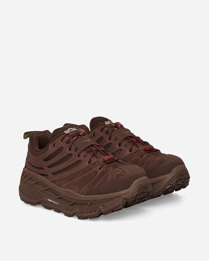 商品Hoka One One|Elite Terrain System Stinson EVO OG Sneakers Cold Brew / Varsity Burgundy,价格¥780,第2张图片详细描述