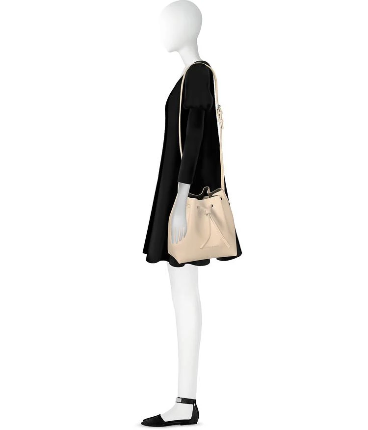 商品Lancaster|Lancaster Paris Pur Smooth Leather Bucket Bag,价格¥1703,第3张图片详细描述