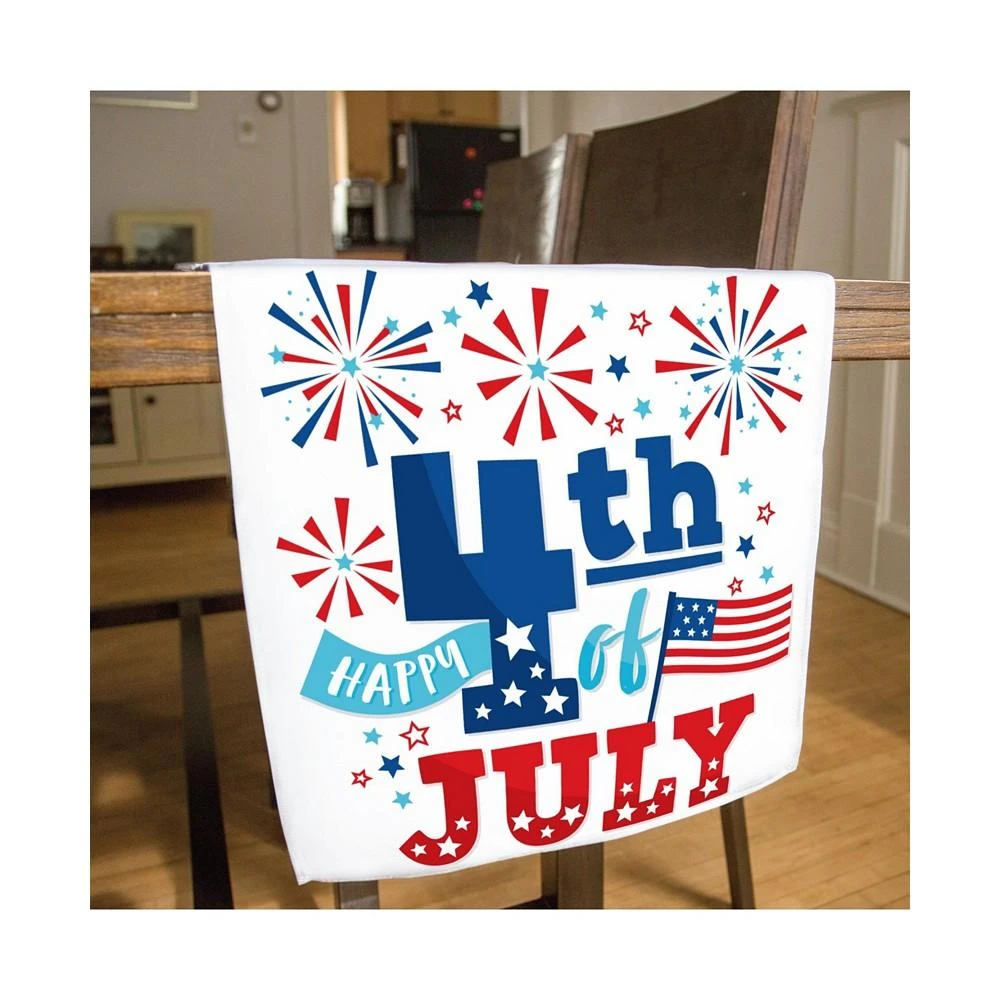 商品Big Dot of Happiness|Firecracker 4th of July -  Party Dining Tabletop Decor - Cloth Table Runner - 13 x 70 inches,价格¥164,第2张图片详细描述