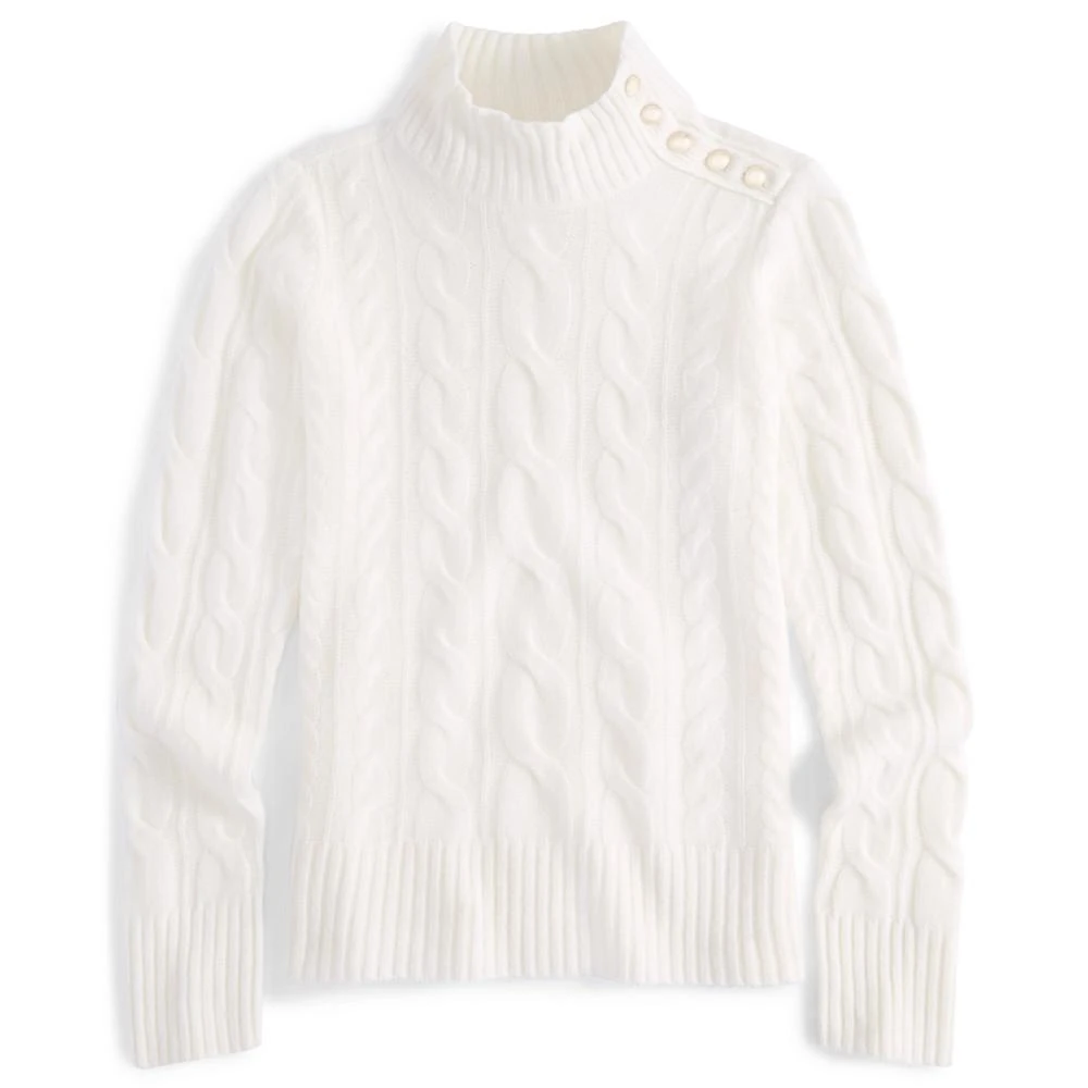 商品Charter Club|Women's 100% Cashmere Mock Neck Sweater, Created for Macy's,价格¥380,第4张图片详细描述