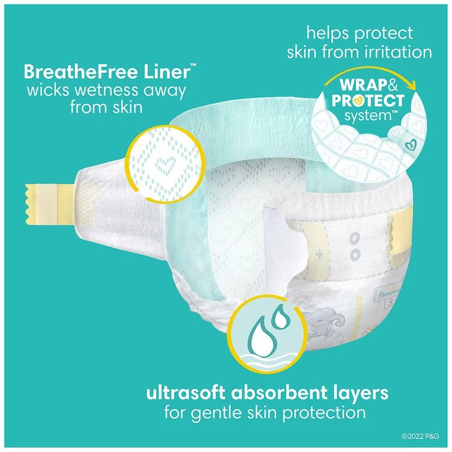 Diapers, Ultra Absorbent and Soft Disposable Baby Diapers No scent, Size 5 (27+ lbs) 商品