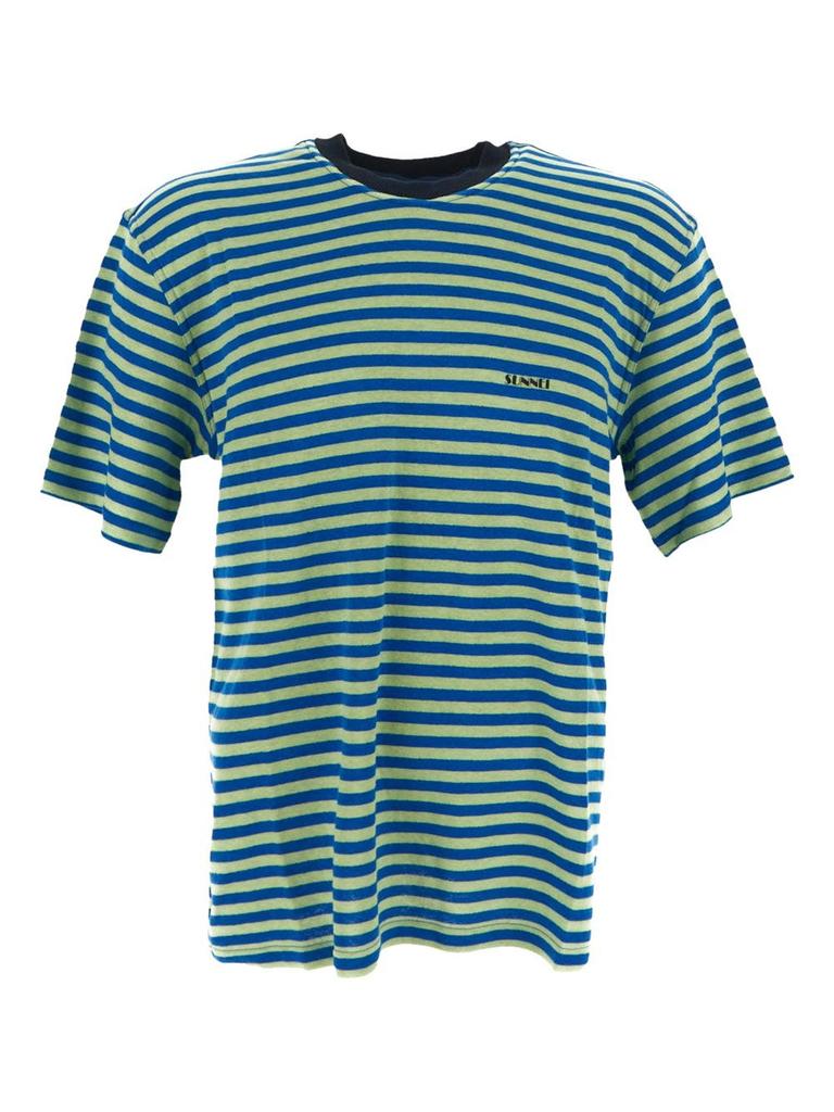 Reversible Cotton Striped T-Shirt商品第1张图片规格展示