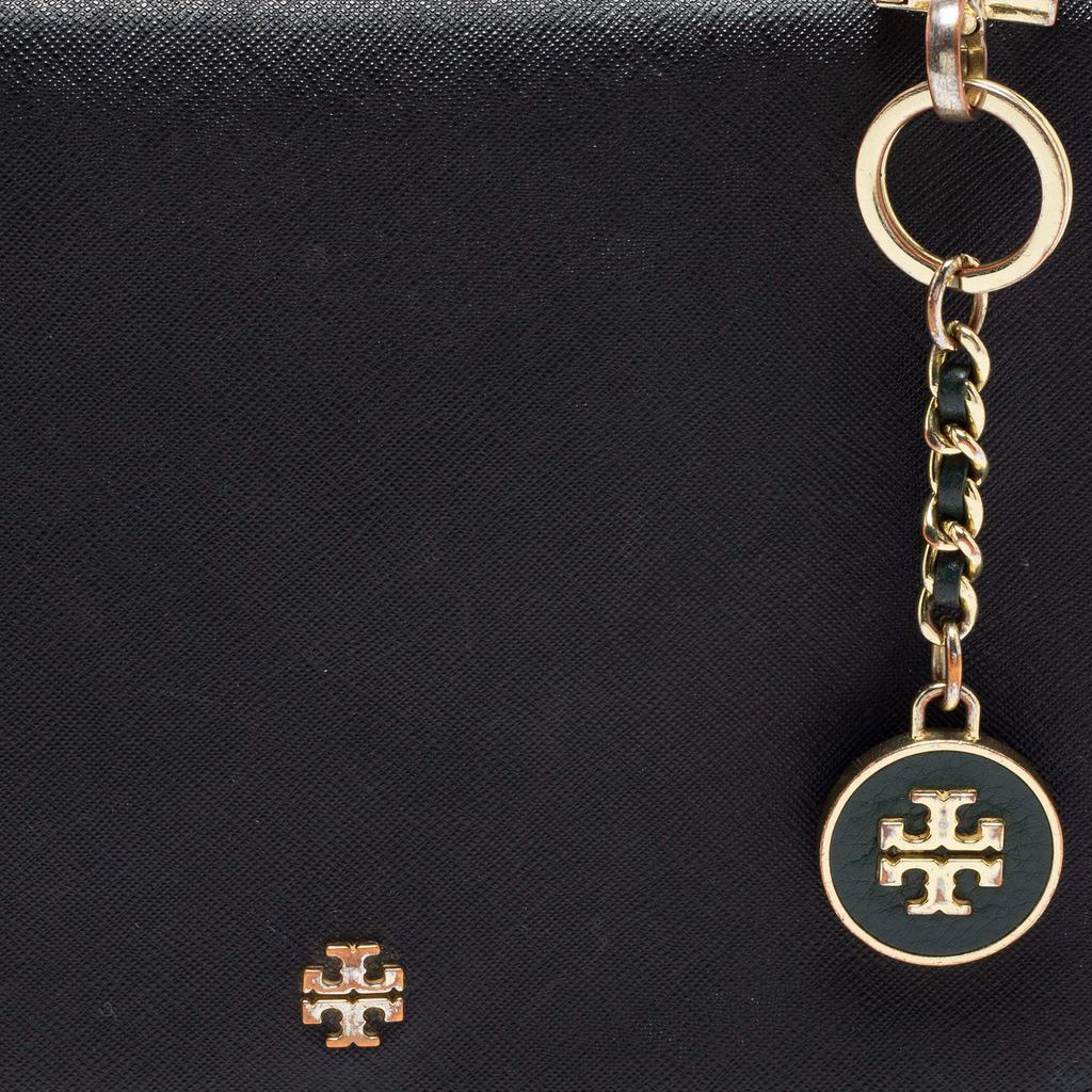 商品[二手商品] Tory Burch|Tory Burch Black Leather Robinson Shoulder Bag,价格¥1764,第7张图片详细描述