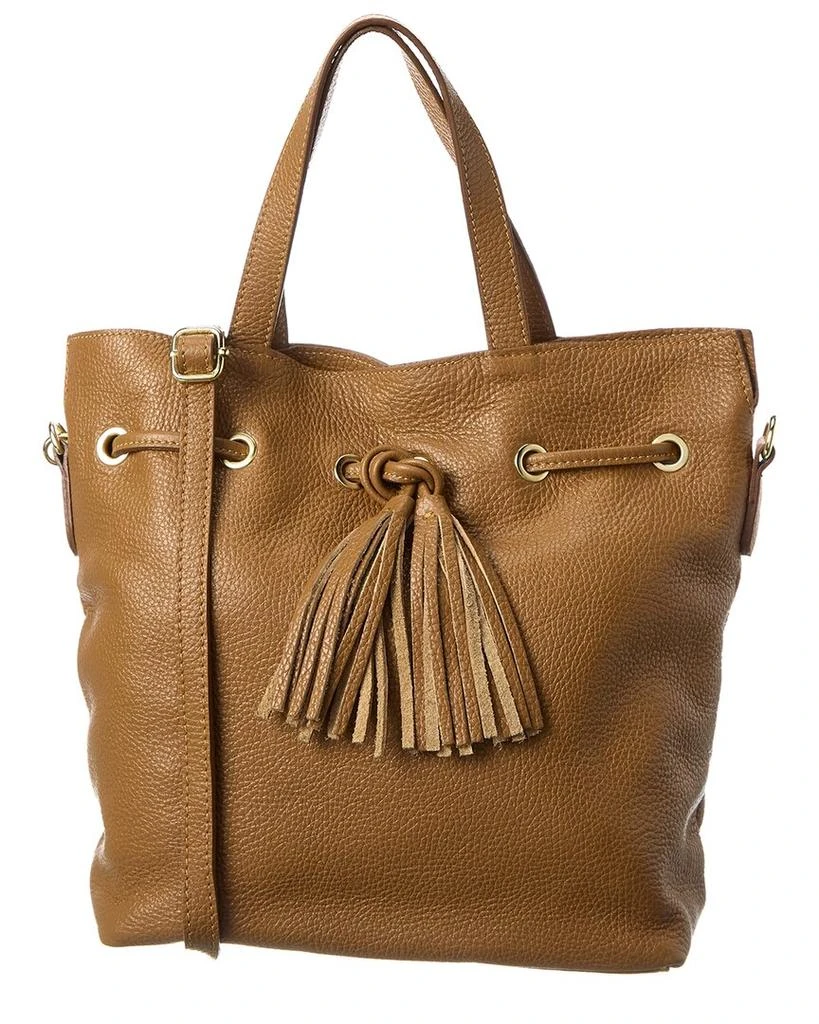 商品Italian Leather|Italian Leather Shoulder Bag,价格¥866,第1张图片