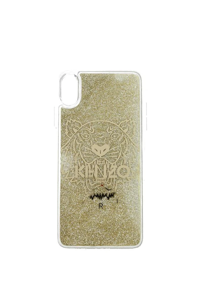 商品Kenzo|iPhone cover xs max Plastic Transparent Gold,价格¥439,第1张图片