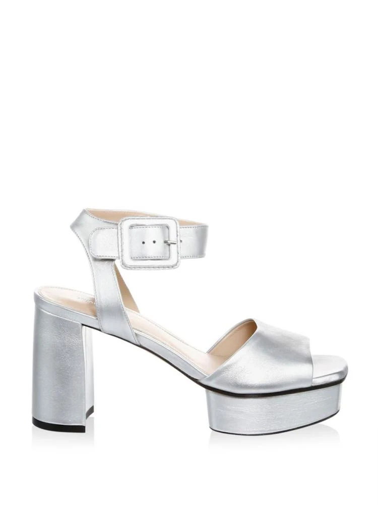 商品Stuart Weitzman|New Deal Leather Sandals,价格¥1276,第5张图片详细描述