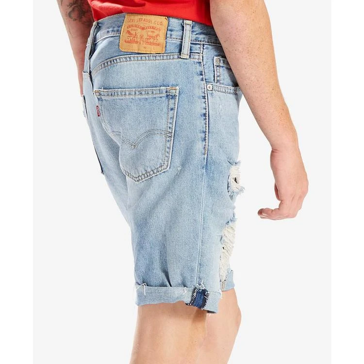 商品Levi's|Men's 511 Slim-Fit Cutoff Ripped Jean Shorts,价格¥191,第2张图片详细描述