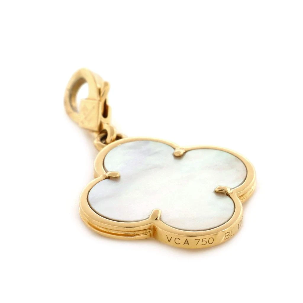 商品[二手商品] Van Cleef & Arpels|Magic Alhambra Pendant Charm Pendant & Charms 18K Yellow Gold and Mother of Pearl,价格¥28445,第3张图片详细描述