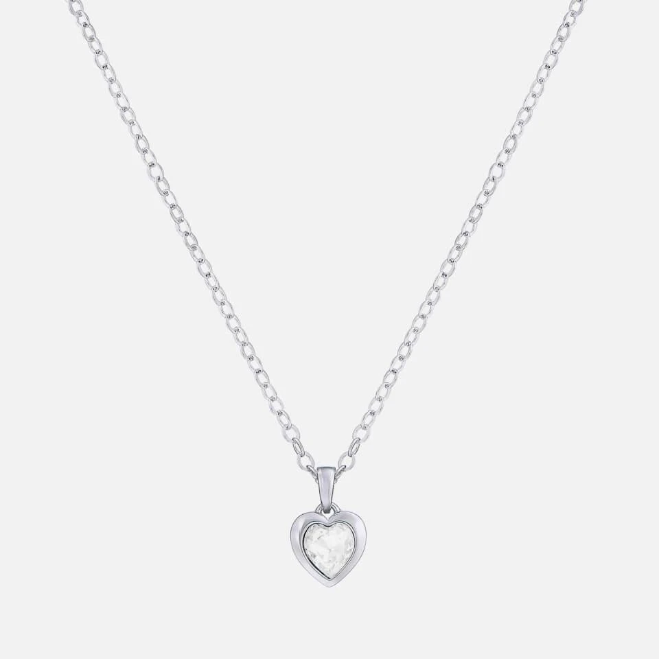 商品Ted Baker London|Ted Baker Hannela Silver-Plated Crystal Heart Pendant,价格¥276,第1张图片