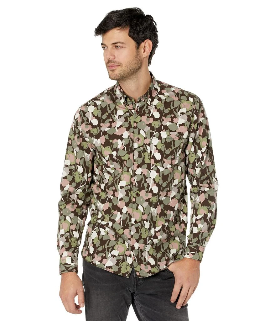 商品Ted Baker London|Poplar Long Sleeve Abstract Floral Print Shirt,价格¥922,第1张图片