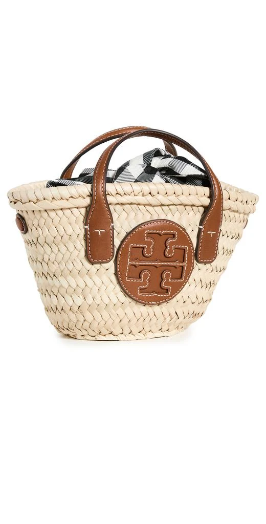 商品Tory Burch|Tory Burch Ella 草编小号篮子,价格¥1331,第1张图片