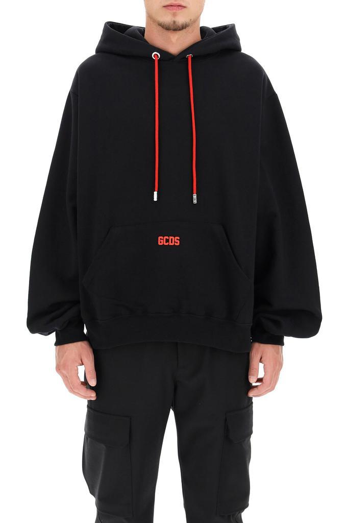 商品GCDS|Gcds hoodie with rubberized micro logo,价格¥1229,第4张图片详细描述