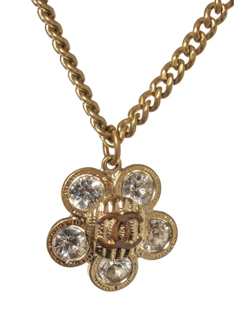 商品[二手商品] Chanel|Chanel Gold Flower Necklace,价格¥8796,第3张图片详细描述