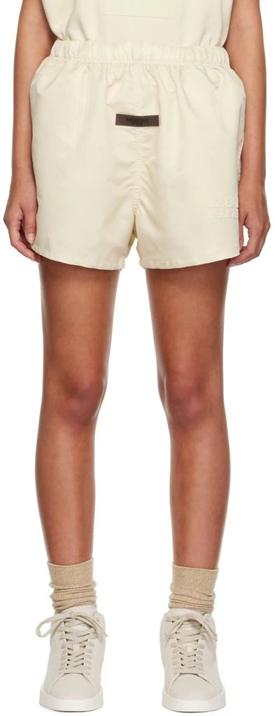 商品Essentials|Off-White Nylon Shorts,价格¥181,第1张图片