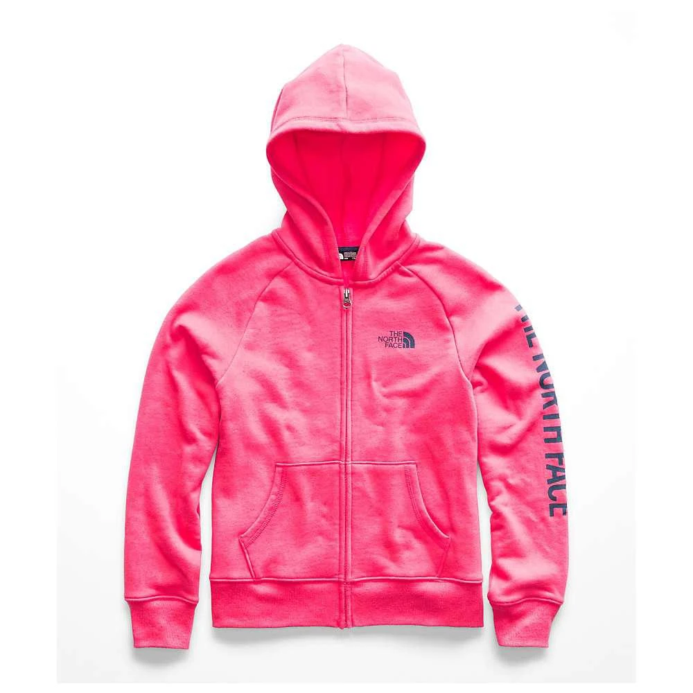 商品The North Face|The North Face Girls' Logowear Full Zip Hoodie,价格¥294,第1张图片