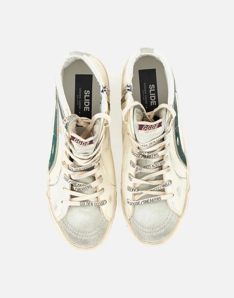 商品Golden Goose|''Slide Classic'' leather sneakers,价格¥3672,第4张图片详细描述