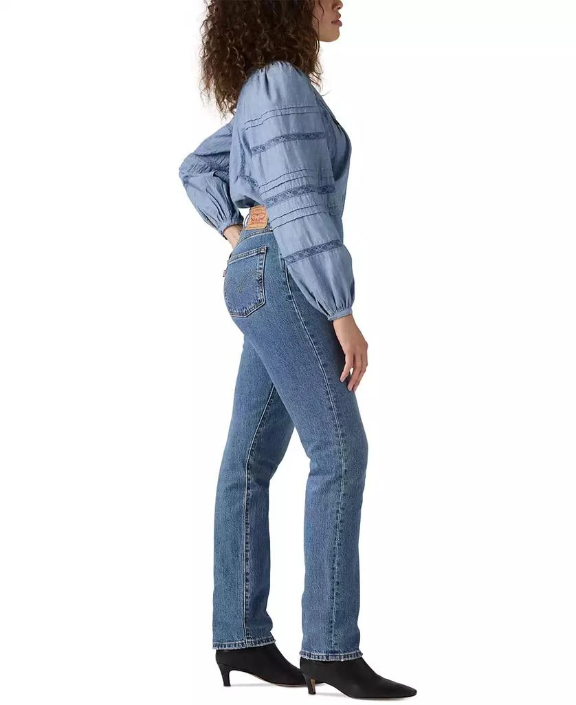 商品Levi's|Women's 501 Original-Fit Straight-Leg Jeans,价格¥421,第3张图片详细描述