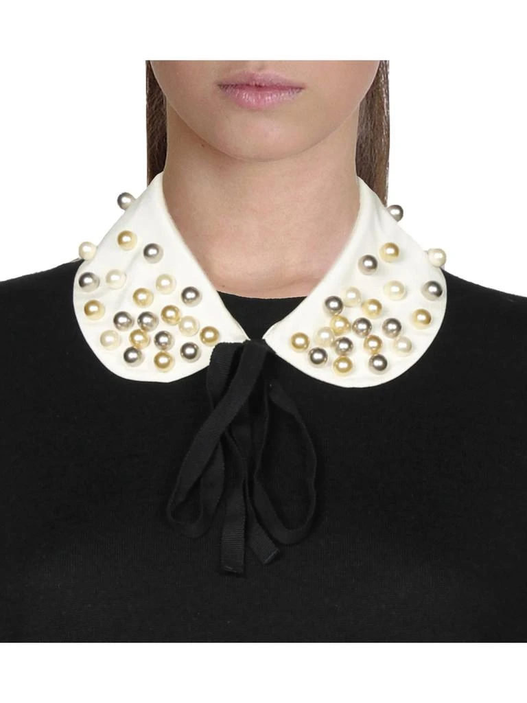 商品RED Valentino|Womens Embellished Tie Front Collar,价格¥961,第2张图片详细描述