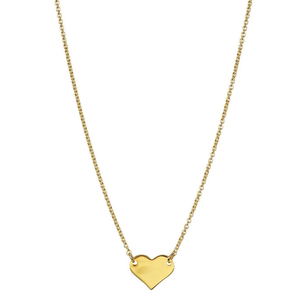 商品ADORNIA|Heart Pendant Necklace   gold,价格¥314,第1张图片