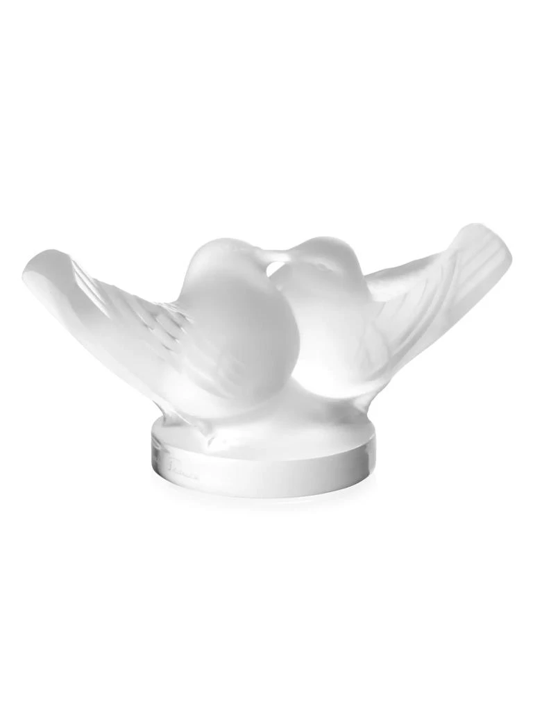 商品Lalique|Two Lovebirds Crystal Sculpture,价格¥5147,第1张图片