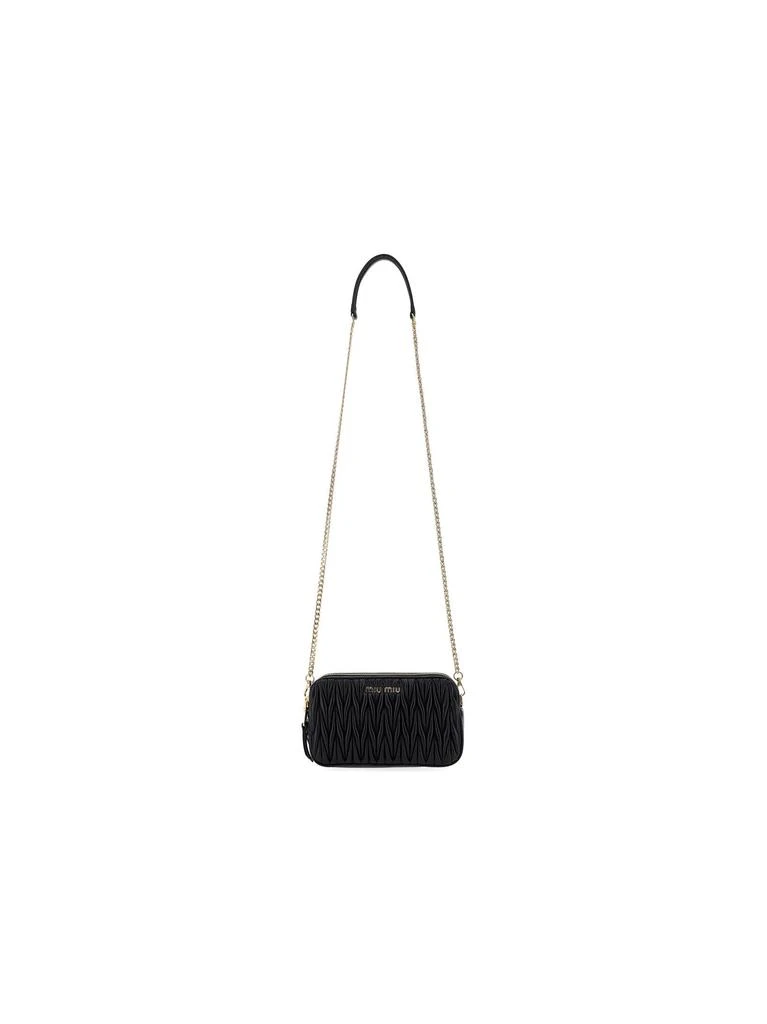 商品Miu Miu|Miu Miu Womens Black Shoulder Bag,价格¥11484,第1张图片