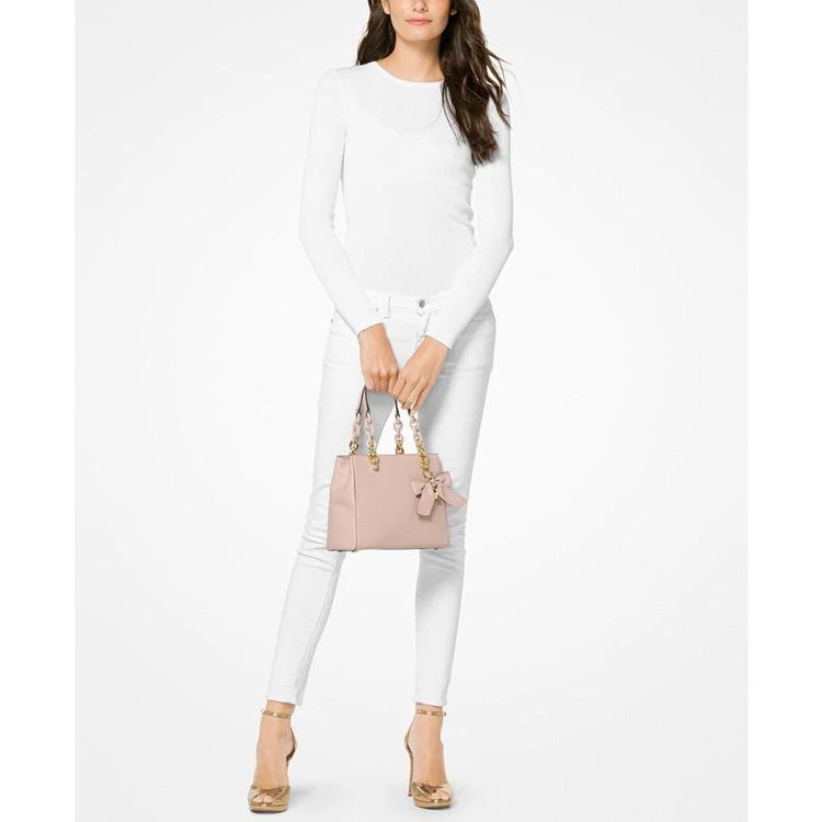 商品Michael Kors|Cynthia Small North/South Satchel,价格¥1324,第3张图片详细描述