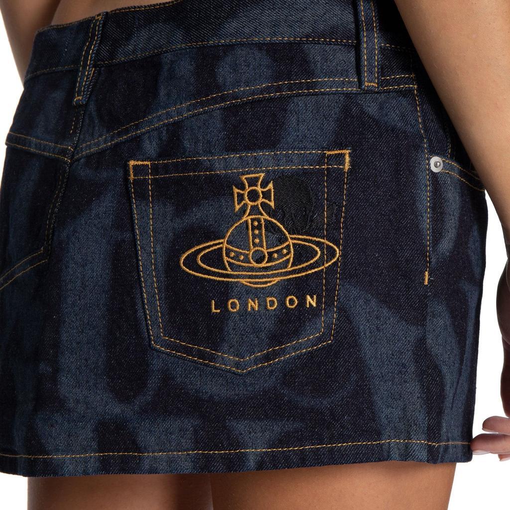 商品Vivienne Westwood|Foam denim skirt,价格¥2568,第6张图片详细描述