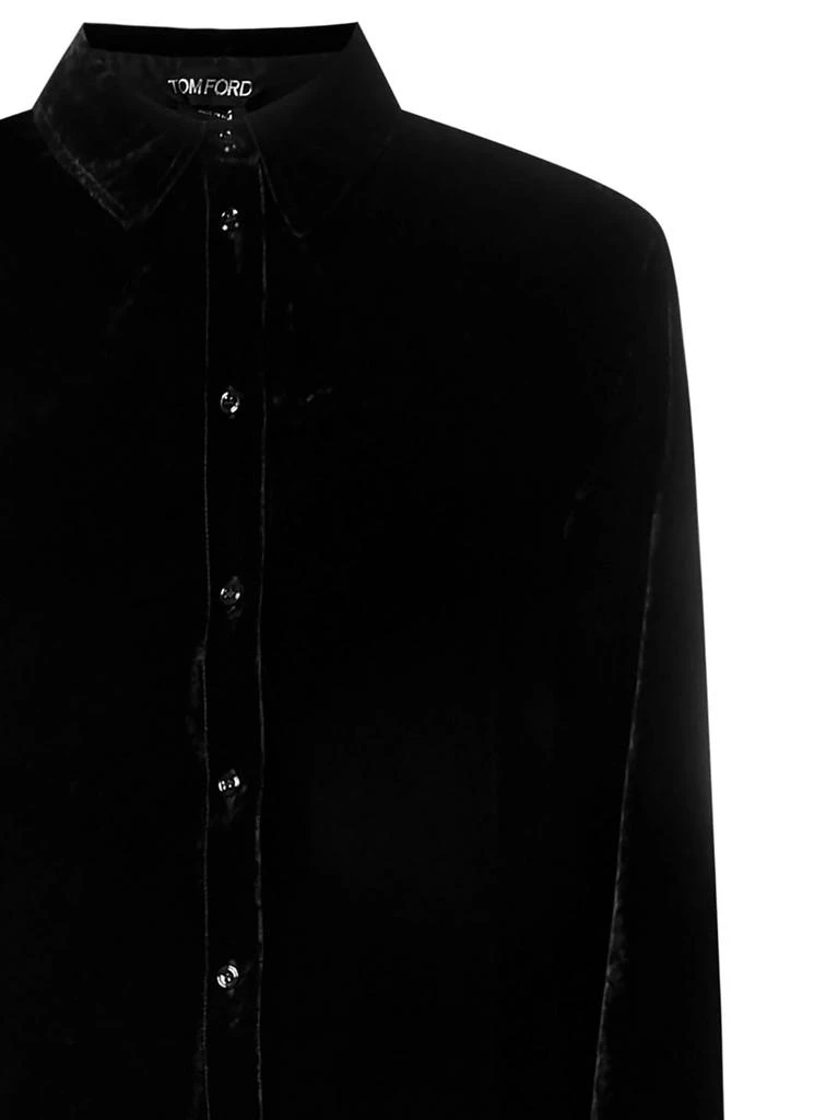 商品Tom Ford|Tom Ford Shirts Black,价格¥10139,第3张图片详细描述