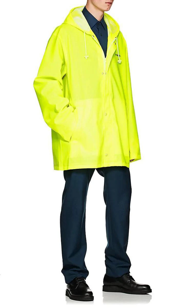 商品Vetements|Logo Hooded Raincoat,价格¥5903,第2张图片详细描述