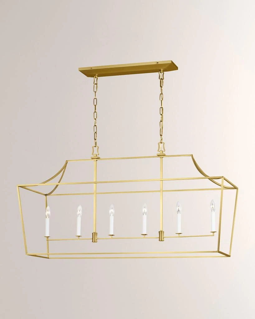 商品C&M by Chapman and Myers|6 - Light Linear Lantern  Southold By Chapman & Myers,价格¥10487,第1张图片