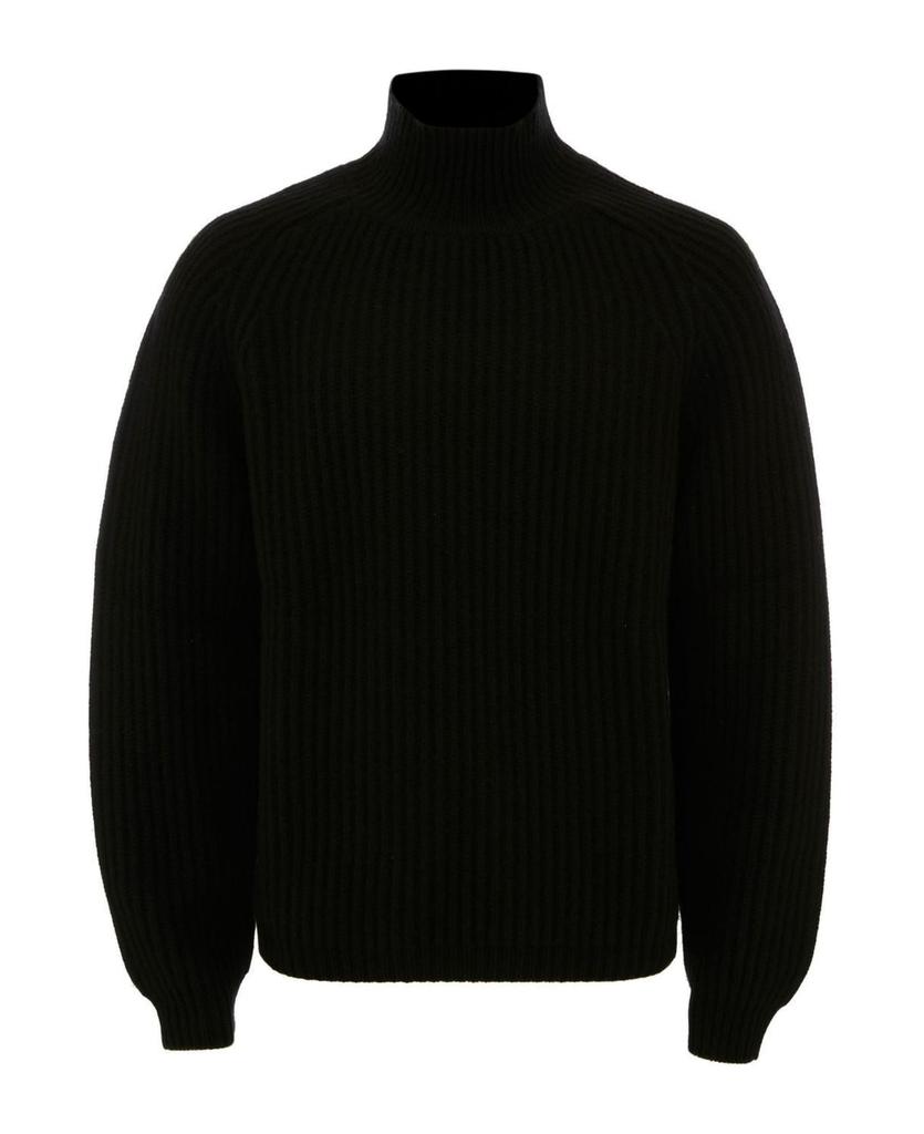 Black Merino Wool Jumper商品第1张图片规格展示