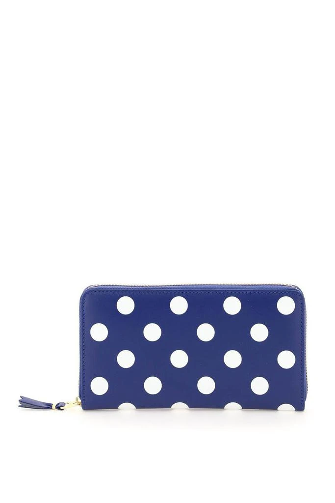 商品Comme des Garcons|Comme des garcons wallet polka-dot print zip-around wallet,价格¥1301,第1张图片