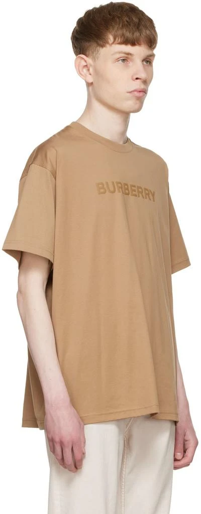 商品Burberry|棕色棉质 T 恤,价格¥3480,第2张图片详细描述