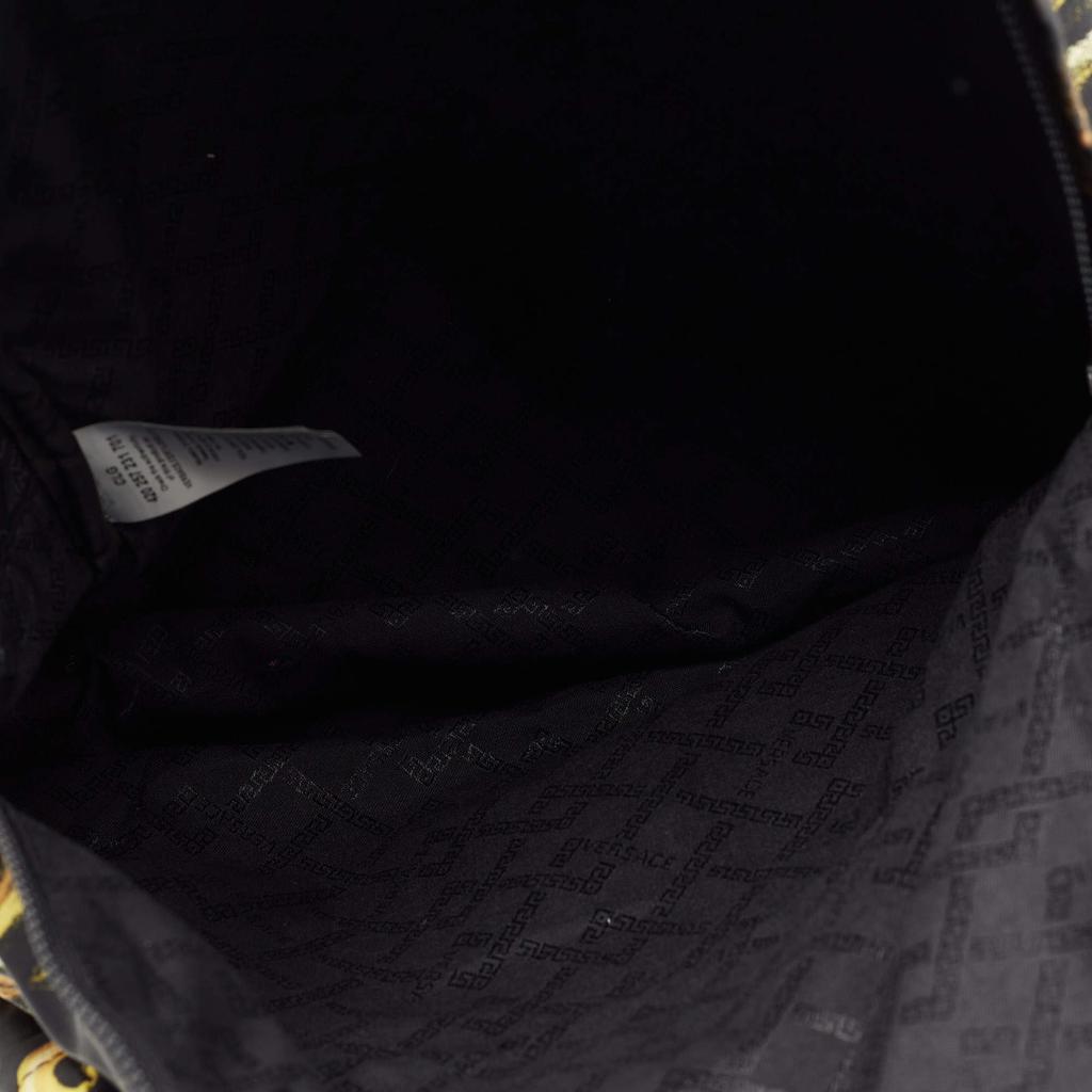 Versace Multicolor Printed Nylon and Leather Medusa Pallazo Backpack商品第8张图片规格展示