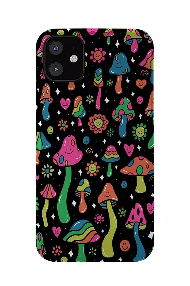 商品DENY Designs|Doodle By Meg For Deny Rainbow Mushrooms iPhone Case,价格¥75,第1张图片详细描述