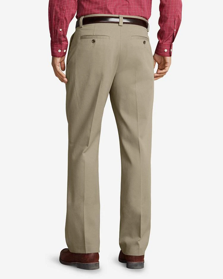 商品Eddie Bauer|Men&#39;s Wrinkle-Free Classic Fit Pleated Casual Performance Chino Pants,价格¥298,第4张图片详细描述