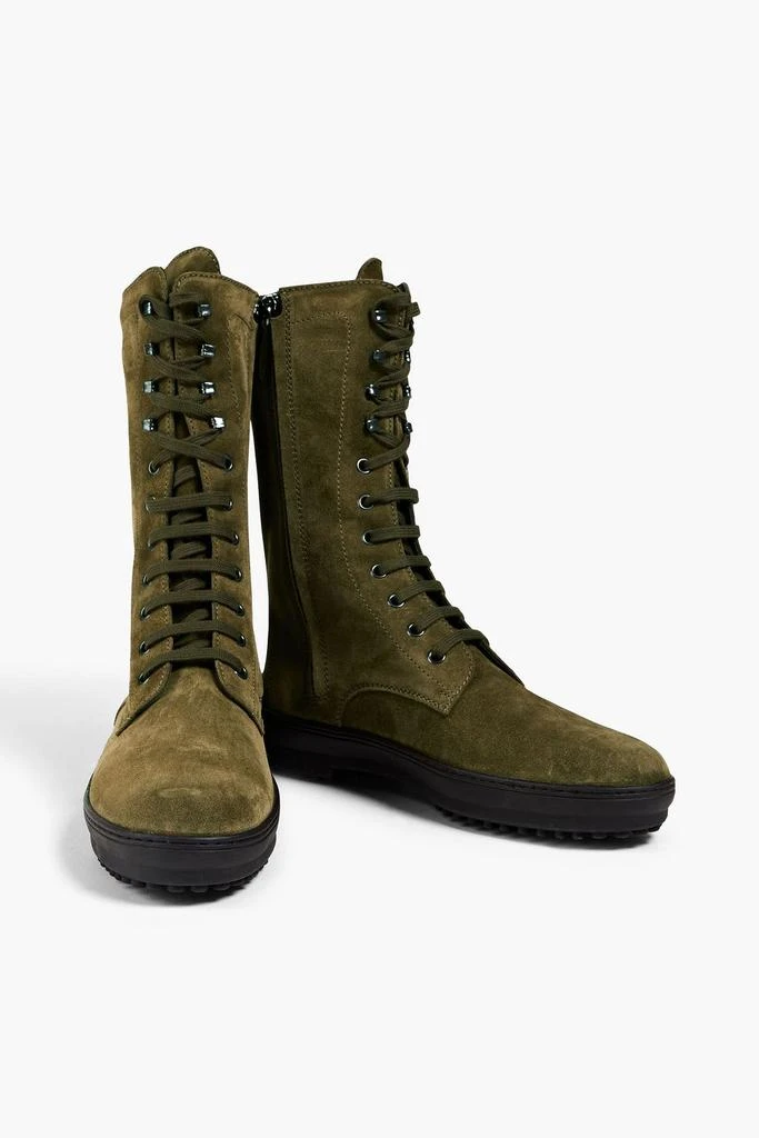 商品Tod's|Suede combat boots,价格¥2860,第2张图片详细描述