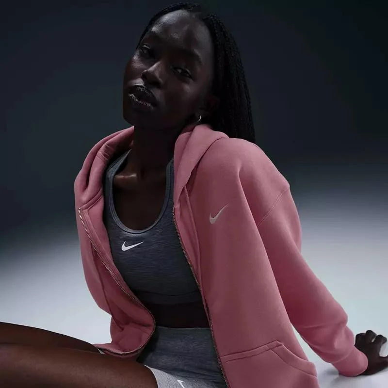 商品NIKE|Nike Women's Sportswear Phoenix Fleece Oversized Full-Zip Hoodie,价格¥653,第2张图片详细描述