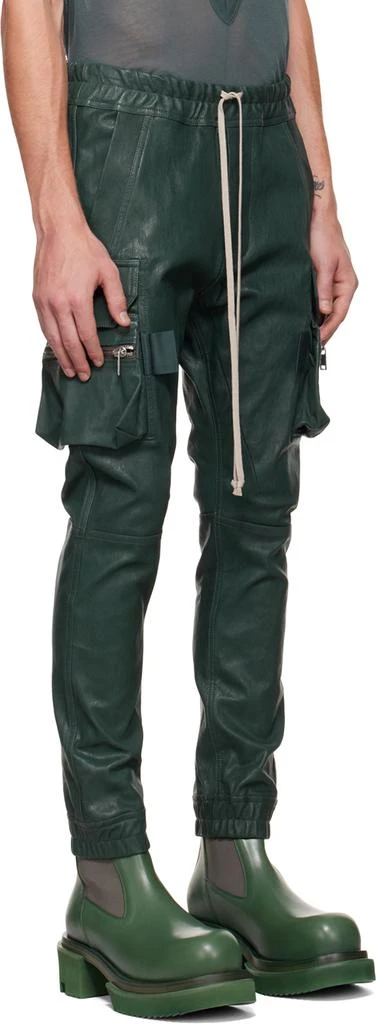 商品Rick Owens|Khaki Mastodon Leather Pants,价格¥9302,第2张图片详细描述