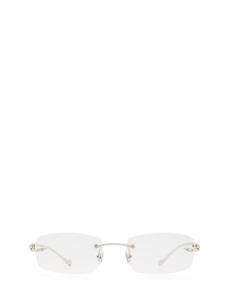 商品Cartier|Cartier Rectangular Rimless Glasses,价格¥5444,第1张图片