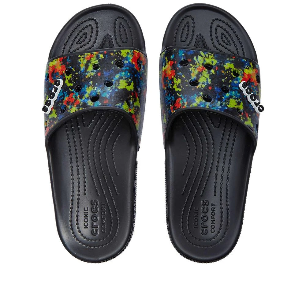 商品Crocs|Crocs Classic Crocs Tie Dye Slide,价格¥113,第5张图片详细描述